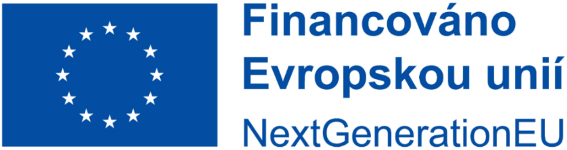 Financováno Evropskou unií – NextGenerationEU